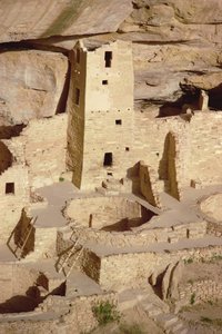 11世紀から14世紀に建てられたプエブロインディアンの崖の住居跡 作： Unbekannt Unbekannt